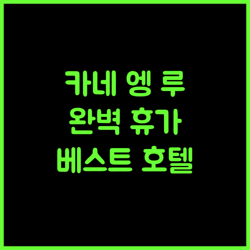 카네 엥 루시옹, 완벽한 휴가를 위한 베스트 웨스턴 호텔 추천!