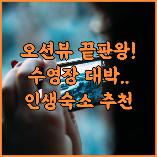 D 시즌 프리미어 호텔 추천 후기! 제파라 바다 전망과 수영장이 완벽한 숙소